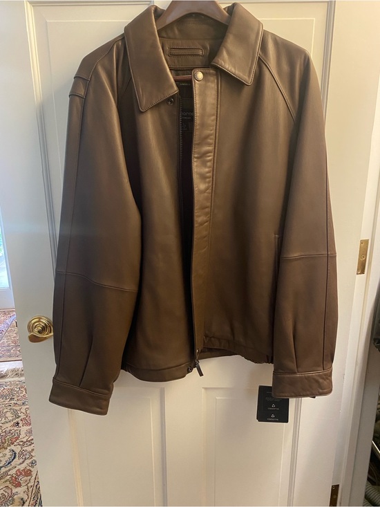 Claiborne Other - Claiborne Brown Leather Jacket